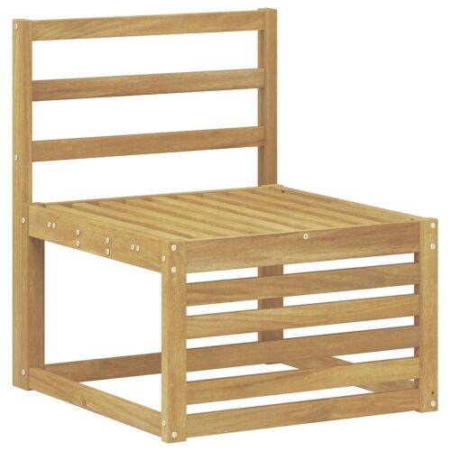 Set vanjskih sofa 7 kom. Bijela - Bijela Okomite letvice Cijena