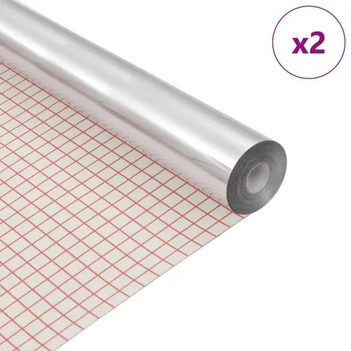 Samoljepljiva zrcalna folija 45 x 150 cm 2 kom. Srebrna PET - 150 cm 45 cm Cijena