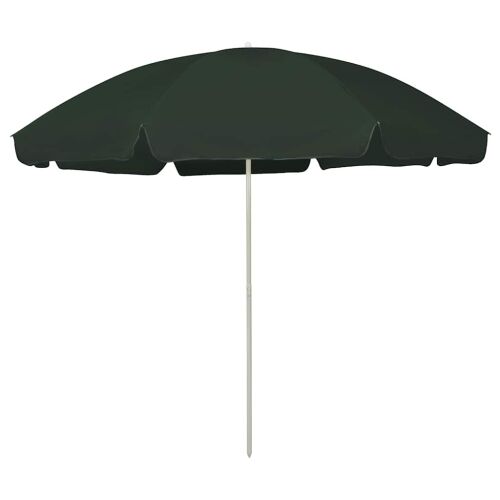 Suncobran za plažu zeleni 300 cm - Zelena 300 cm 1 Zelena Cijena
