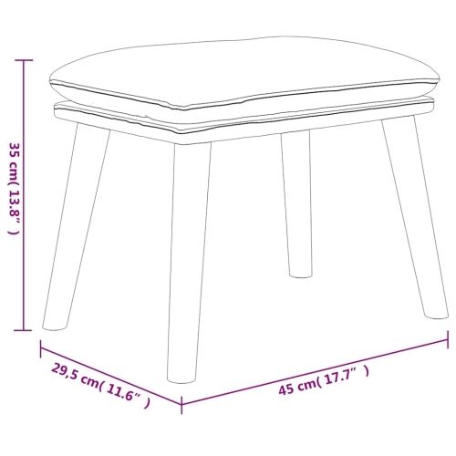 Tabure plavi 45x29,5x35 cm baršunasti - Plava 1 Tamno smeđa Plava Cijena