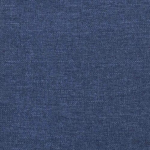 Tabure plavi 45 x 29,5 x 35 cm od tkanine - Plava 1 Plava Cijena