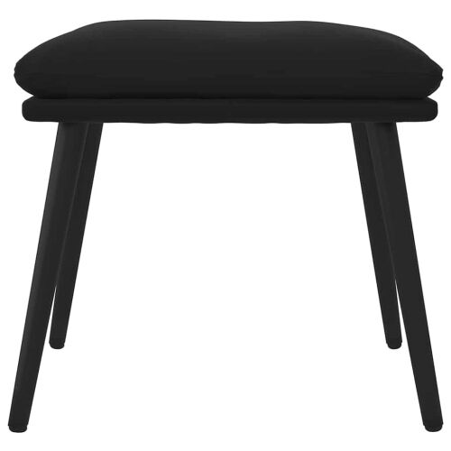 Tabure crni 45x29,5x35 cm baršunasti - Crna 1 Crna Cijena