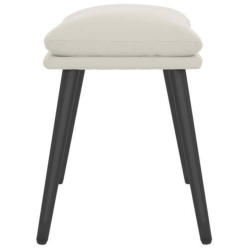 Tabure krem bijeli 45x29,5x35 cm baršunasti - Krem bijela 1 Krem bijela Cijena