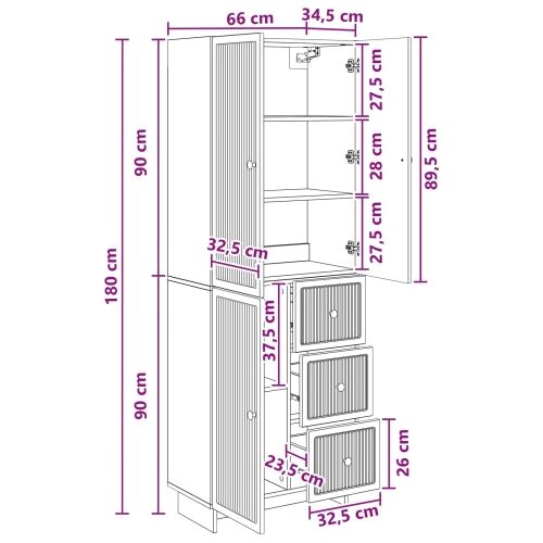 Set ormara 2 kom. Konstruirano drvo - Visoki sjaj bijeli Cijena