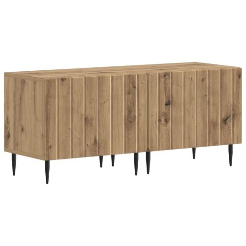 5-dijelni LED TV ormarić Hrast artisan Konstruirano drvo - Hrast artisan 81 cm Cijena
