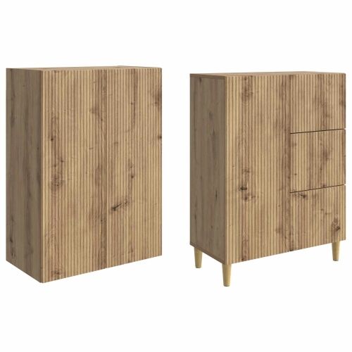 Set ormara 2 kom. Konstruirano drvo - hrast artisan Cijena