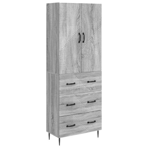 Set ormara 2 kom. 66 x 34,5 x 90 cm Konstruirano drvo - Sivi Sonoma Cijena
