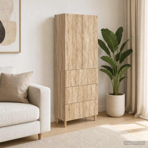 Set ormara 2 kom. 66 x 34,5 x 90 cm Konstruirano drvo - sonoma hrast Cijena