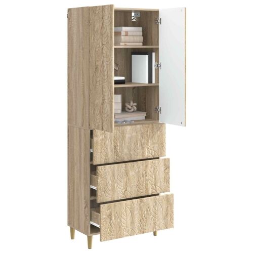Set ormara 2 kom. 66 x 34,5 x 90 cm Konstruirano drvo - sonoma hrast Cijena