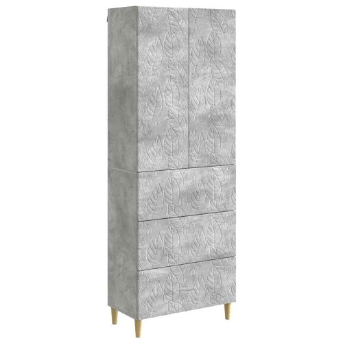 Set ormara 2 kom. 66 x 34,5 x 90 cm Konstruirano drvo - Beton siva Cijena
