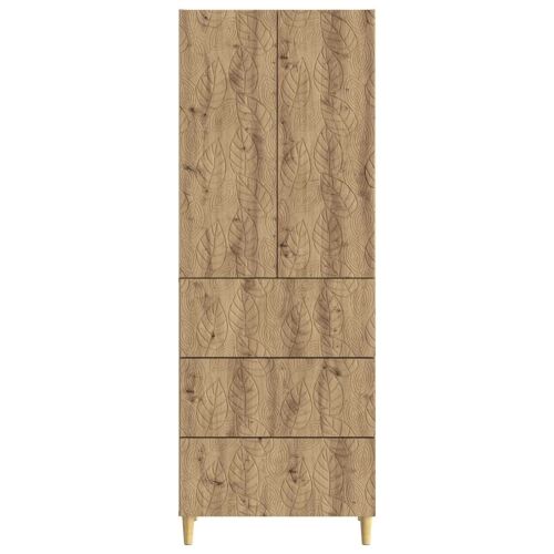 Set ormara 2 kom. 66 x 34,5 x 90 cm Konstruirano drvo - hrast artisan Cijena