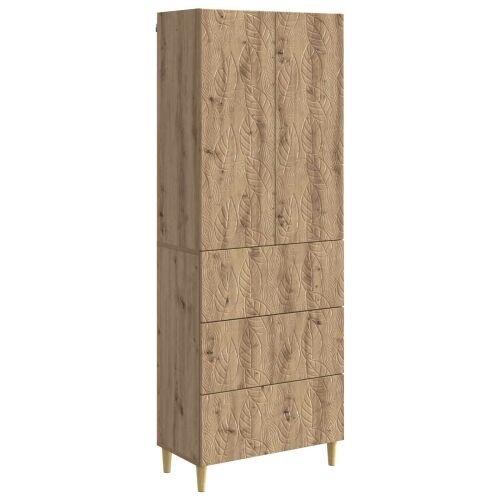 Set ormara 2 kom. 66 x 34,5 x 90 cm Konstruirano drvo - hrast artisan Cijena