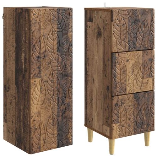 Set ormara 2 kom. 33 x 34,5 x 90 cm Konstruirano drvo - Staro drvo Cijena