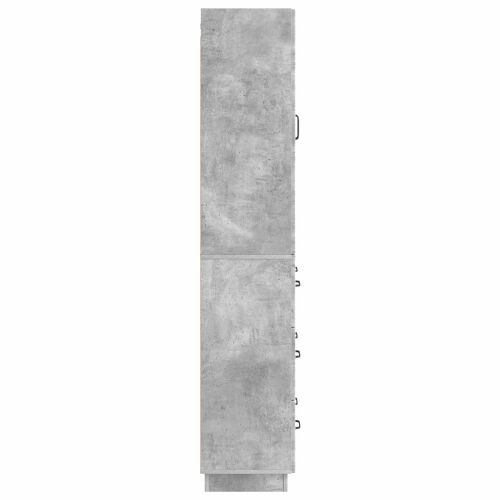 Set ormara 2 kom. 66 x 34,5 x 87 cm Konstruirano drvo - Beton siva Cijena