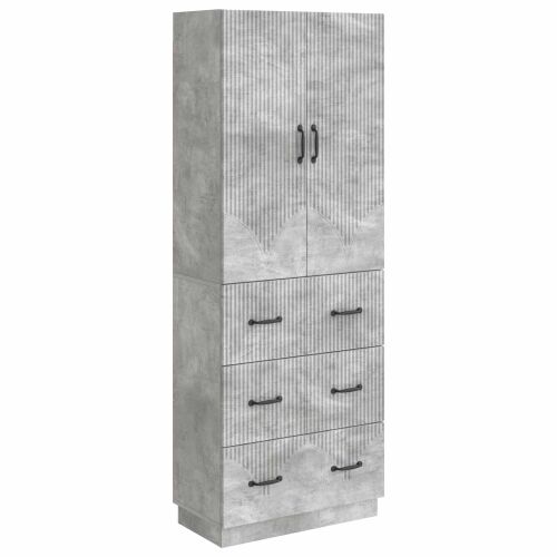 Set ormara 2 kom. 66 x 34,5 x 87 cm Konstruirano drvo - Beton siva Cijena