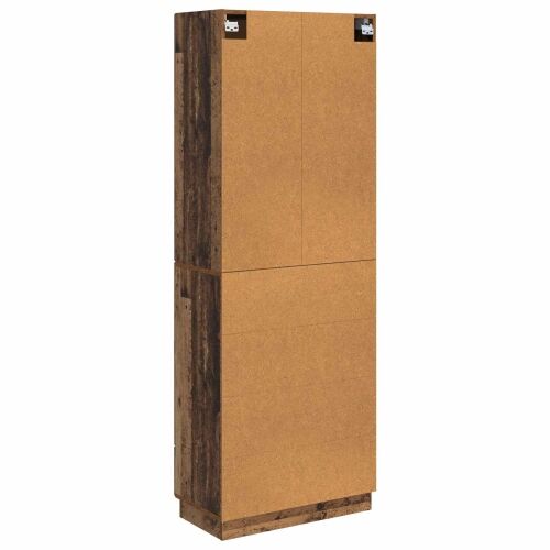 Set ormara 2 kom. 66 x 34,5 x 87 cm Konstruirano drvo - Staro drvo Cijena