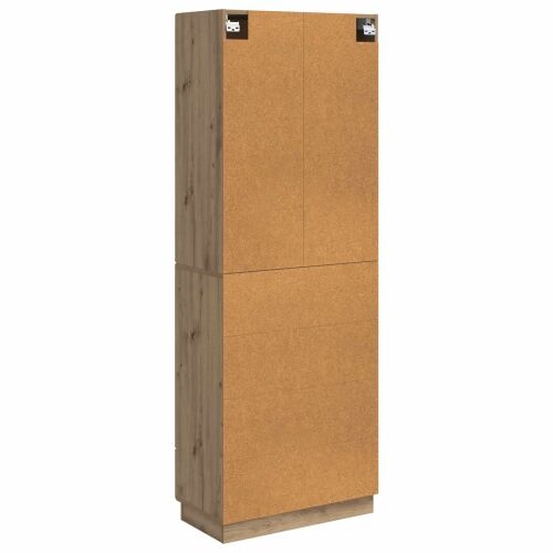 Set ormara 2 kom. 66 x 34,5 x 87 cm Konstruirano drvo - hrast artisan Cijena