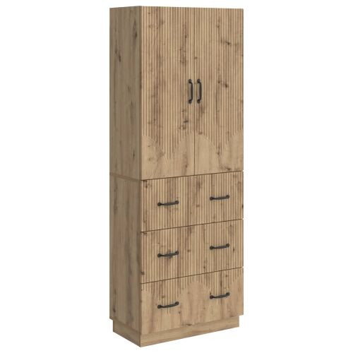 Set ormara 2 kom. 66 x 34,5 x 87 cm Konstruirano drvo - hrast artisan Cijena
