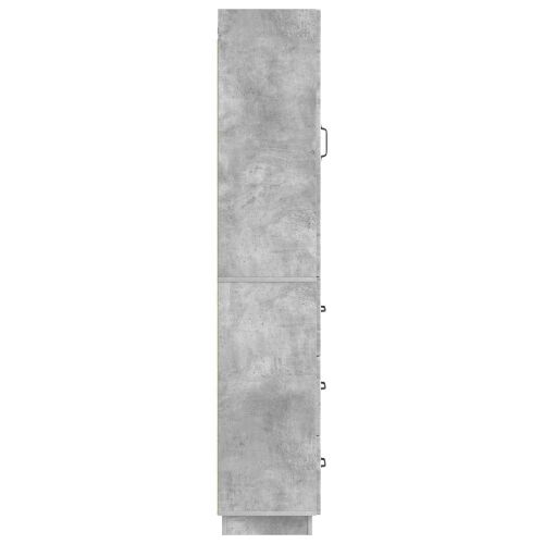 Set ormara 2 kom. 33 x 34,5 x 87 cm Konstruirano drvo - Beton siva Cijena