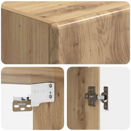 Set ormara 2 kom. Konstruirano drvo - hrast artisan Cijena