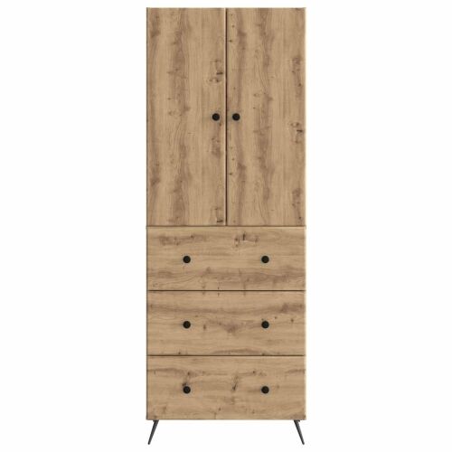 Set ormara 2 kom. 66 x 34,5 x 90 cm Konstruirano drvo - hrast artisan Cijena