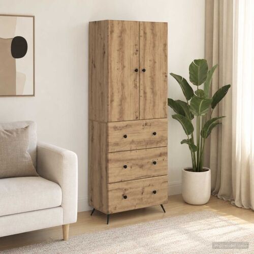 Set ormara 2 kom. 66 x 34,5 x 90 cm Konstruirano drvo - hrast artisan Cijena