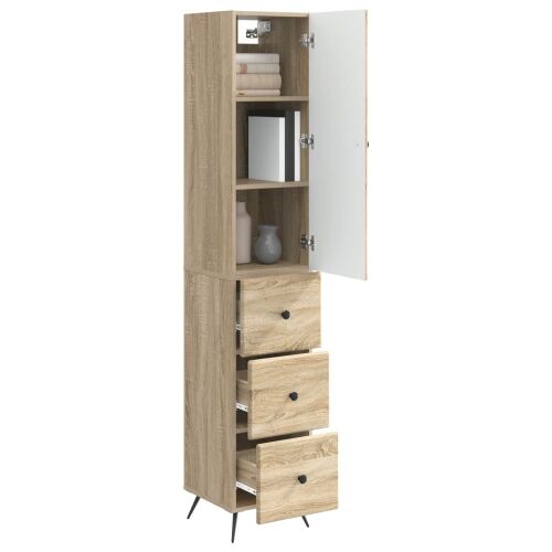 Set ormara 2 kom. 34,5 x 34,5 x 90 cm Konstruirano drvo - sonoma hrast Cijena