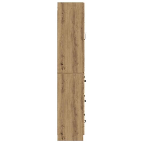Set ormara 2 kom. 66 x 34,5 x 87 cm Konstruirano drvo - hrast artisan Cijena