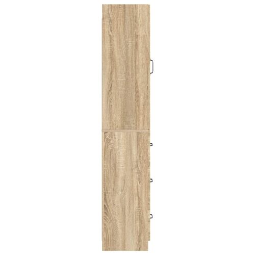 Set ormara 2 kom. 33 x 34,5 x 87 cm Konstruirano drvo - sonoma hrast Cijena