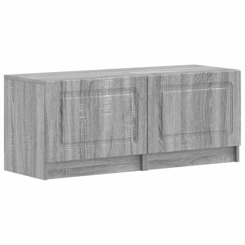 5-dijelni LED TV ormarić Siva Sonoma Konstruirano drvo - Siva Sonoma 100 cm Cijena
