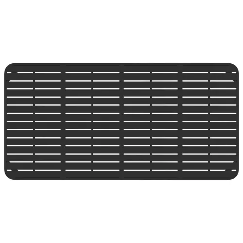 Blagovaonski set 9 kom. Antracit Čelik - 8 sjedala 200 x 100 x 71 cm Cijena