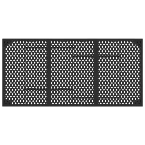 Set vanjskog namještaja 5 kom. Antracit Čelik - 4 sjedala 165 x 80 x 72 cm Cijena