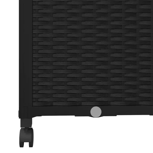 Vrtni saksija s rešetkom i kotačima Crna 40 x 40 x 146 cm PP - Crna 40 x 40 x 136 cm s kotačima Cijena