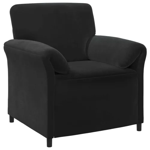Set sofe 2 kom. Crna Baršun - Crna 1-Persona (70 cm), 2-Persona (140 cm) Cijena
