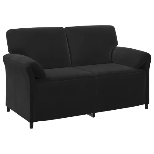 Set sofe 2 kom. Crna Baršun - Crna 1-Persona (70 cm), 2-Persona (140 cm) Cijena