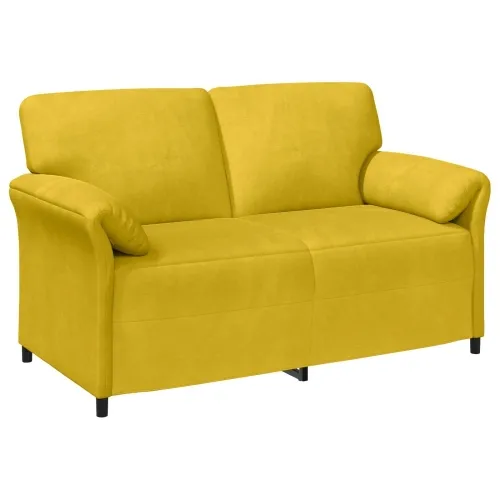 Set sofe 2 kom. Žuta Baršun - Žuta 1-Persona (70 cm), 2-Persona (140 cm) Cijena