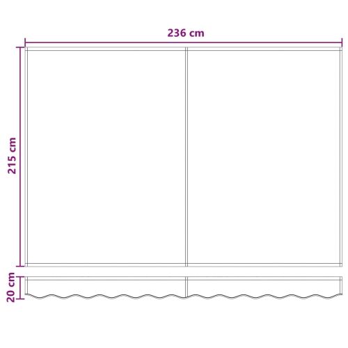 Električna retraktabilna tenda Pijesak - Bijeli Pijesak 2,5 x 2 m Cijena
