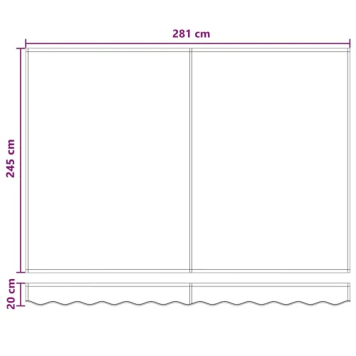 Solarna električna tenda 3 x 2,5 m Svijetlosive i bijele pruge - 3 x 2,5 m Antracit Svijetlosive i bijele pruge Cijena
