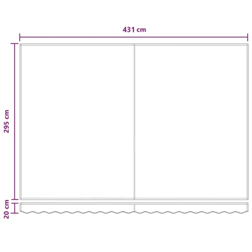 Solarna električna tenda 4,5 x 3 m Svijetlosive i bijele pruge - 4,5 x 3 m Antracit Svijetlosive i bijele pruge Cijena