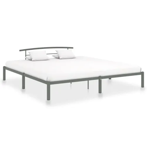 Okvir za krevet sivi metalni 180 x 200 cm - Siva 180 x 200 cm Siva 180 x 200 cm Cijena