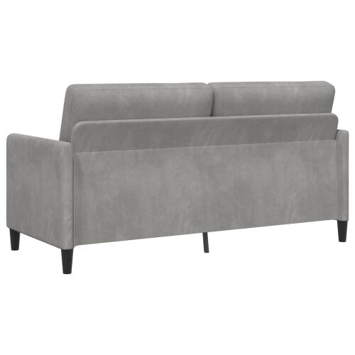 Set sofe s pohranom 2 kom. Svjetlosiva Poliester - Svjetlosiva Jednostruka + Trostruka (160 cm) Cijena