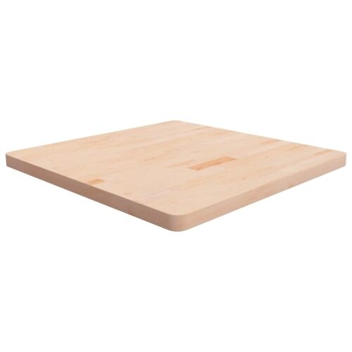 Četvrtasta stolna ploča 80x80x4 cm netretirana hrastovina - Prirodna 80 x 80 x 4 cm 1 Prirodna Cijena