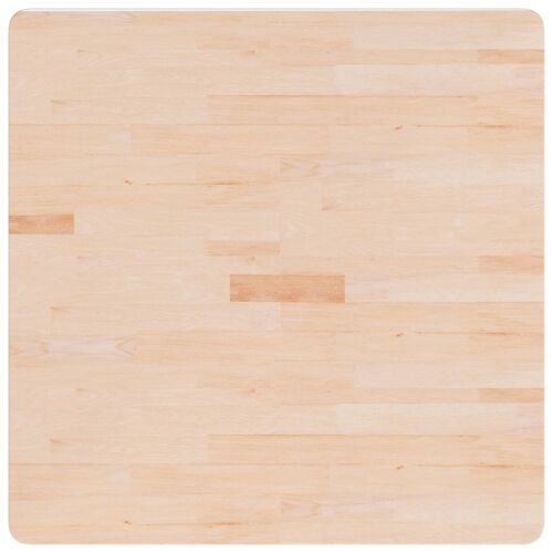 Četvrtasta stolna ploča 80x80x4 cm netretirana hrastovina - Prirodna 80 x 80 x 4 cm 1 Prirodna Cijena