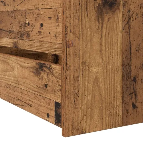 Okvir za krevet s ladicama Staro drvo Konstruirano drvo - Staro drvo 80 x 200 cm Cijena
