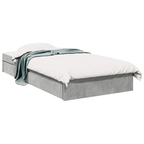 Okvir kreveta s pohranom s ladicama Betonska siva 80 x 200 cm - Betonska siva 80 x 200 cm Cijena