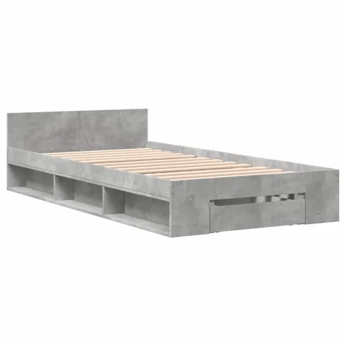 Okvir kreveta s pohranom s ladicama Betonska siva 80 x 200 cm - Betonska siva 80 x 200 cm Cijena