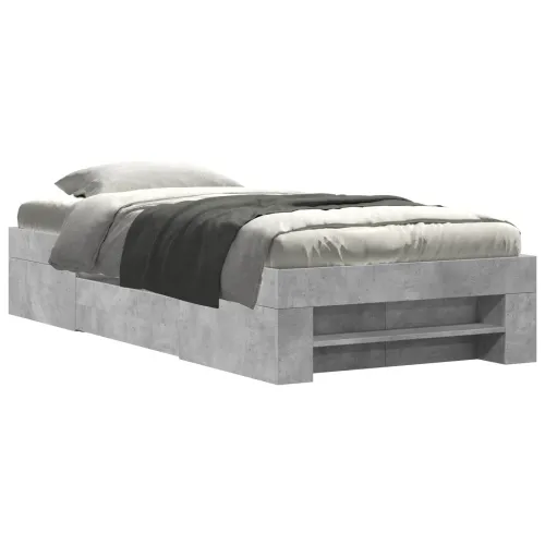 Okvir kreveta s pohranom s ladicama Betonska siva 80 x 200 cm - Betonska siva 80 x 200 cm Cijena