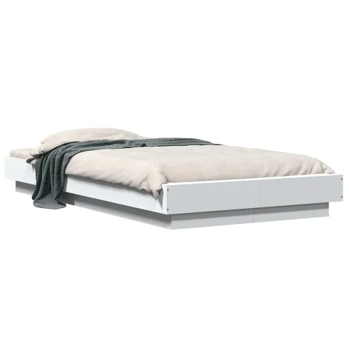Okvir kreveta za pod Bijela 80 x 210 cm Konstruirano drvo - Bijela 80 x 200 cm Cijena