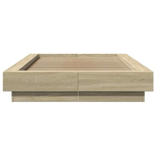 Okvir kreveta za pod Hrast sonoma 80 x 210 cm Konstruirano drvo - Hrast sonoma 80 x 200 cm Cijena