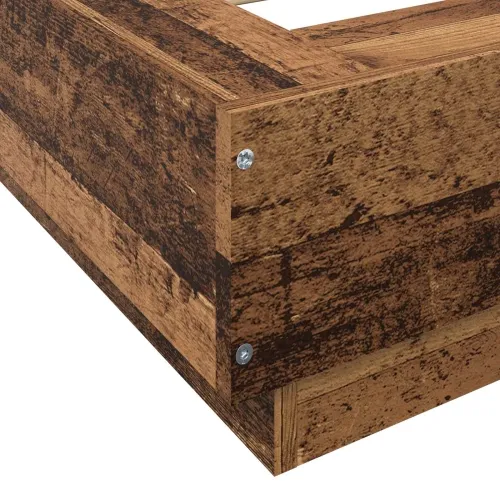 Okvir kreveta za pod Staro drvo 80 x 210 cm Konstruirano drvo - Staro drvo 80 x 200 cm Cijena